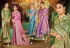 Asopalav Satin Silk Vol 4 By Saroj Satin Silk Saree Wholesale Clothing Distributors In India
